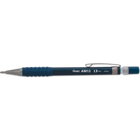 Pentel AM13C Pentel® Sharp Mechanical Pencil, 1.3 mm, HB (#2.5), Black Lead, Blue Barrel image.