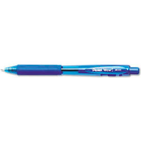 Pentel BK440-C WOW Ballpoint Retractable Pen, Blue Ink, Medium, Dozen image.