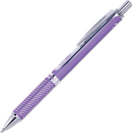 Pentel BL407V-V Pentel® EnerGel Alloy RT Retractable Gel Pen, Medium 0.7mm, Violet Ink, Violet Barrel image.