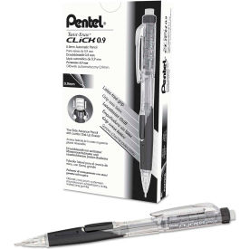 Pentel PD279TA Pentel® Twist-Erase Click Mechanical Pencil, Refillable Lead/Eraser, 0.9mm, Black image.