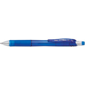 Pentel PL107C Pentel® EnerGize-X Mechanical Pencil, 0.7 mm, HB (#2.5), Black Lead, Blue Barrel, Dozen image.