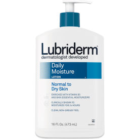 Pfizer/Warner Lambert PFI48856 Lubriderm® Skin Therapy Hand and Body Lotion, 16-oz. Pump Bottle - PFI48856 image.