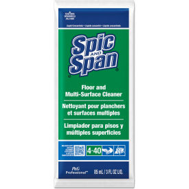 Procter And Gamble PGC 02011 Spic And Span® Floor and Multi-Surface Cleaner, 3 oz. Pack, 45 Packs - 02011 image.