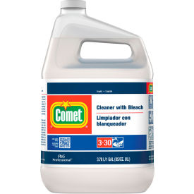 Procter And Gamble PGC 02291 Comet® Cleaner with Bleach, Gallon Bottle, 3 Bottles - 02291 image.