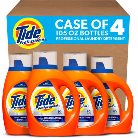 Commercial HE Laundry Detergent, Unscented, 105 oz. Pour Bottle, 4/Case view 2