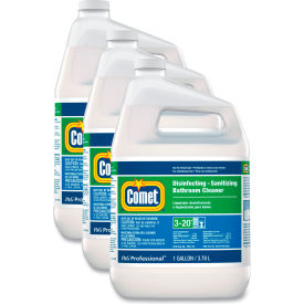 Disinfecting-Sanitizing Bathroom Cleaner, Citrus Scent, 1 Gallon Bottle, 3/Case view 2
