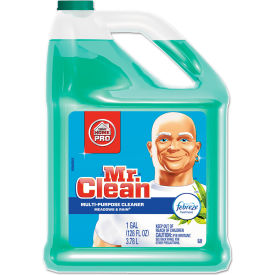 United Stationers Supply PGC23124CT Mr. Clean® All-Purpose Cleaner with Febreze, Gallon Bottle, 4 Bottles - 23124 image.