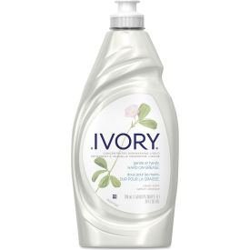 United Stationers Supply PAG25574 Ivory Manual Dish Detergent Liquid, Classic, 24 oz. Bottle, 10 Bottles - 25574 image.