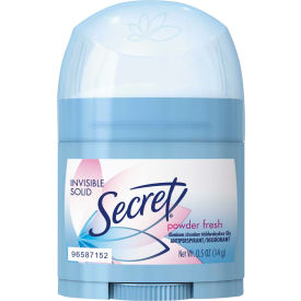 United Stationers Supply 31384 Secret® Invisible Solid Anti-Perspirant & Deodorant, 0.5 oz, 24 Sticks/Case image.