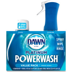 Procter And Gamble 31836PK Dawn® Platinum Powerwash Dish Spray, Fresh, 16 Oz. Spray Bottle, 2/Pack image.