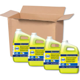 United Stationers Supply PAG57444CT Dawn Manual Dish Detergent Liquid, Lemon, Gallon Bottle, 4 Bottles - 57444 image.