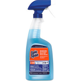 United Stationers Supply PGC58775CT Spic & Span Disinfecting Glass Cleaner, 32 oz. Trigger Spray Bottle, 8 Bottles - 58775 image.