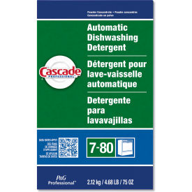 United Stationers Supply PGC59535 Cascade® Automatic Dishwasher Powder Fresh Scent, 75oz, One Box - PGC59535 image.