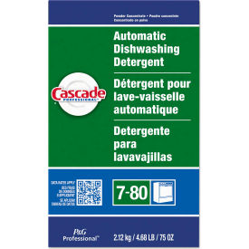 United Stationers Supply PGC59535CT Cascade Automatic Dish Detergent Powder, Fresh, 75 oz. Box, 7 Boxes - 59535 image.