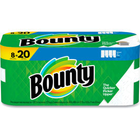 Bounty® Select-a-Size Roll Paper Towels 6 x 11 Wht 123 Sheets/Roll 8 Double Plus Rolls/PK