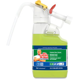 United Stationers Supply 72000 P&G Professional™ Dilute 2 Go, Mr. Clean Finished Floor Cleaner, Lemon Scent, 4.5 L Jug image.