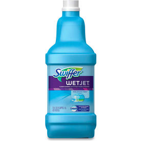 Procter And Gamble 77810 Swiffer® WetJet System Cleaning Solution Refill - Fresh Scent, 1.25 L Bottle, 4/Carton - 77810 image.