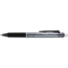 Pilot Pen Corporation 32520 Pilot® FriXion Clicker Erasable Retractable Gel Pen, 0.5mm, Black Ink/Barrel, Dozen image.