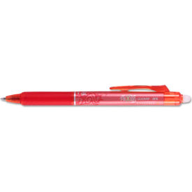 Pilot Pen Corporation 32522 Pilot® FriXion Clicker Erasable Retractable Gel Pen, 0.5mm, Red Ink/Barrel, Dozen image.