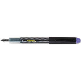Pilot Pen Corporation 90008 Pilot® Varsity Fountain Pen, Medium 1mm, Purple Ink, Gray Pattern Wrap Barrel image.