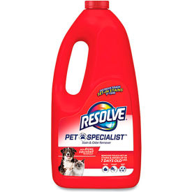 United Stationers Supply 19200-00353 Resolve® Pet Specialist Stain & Odor Remover, Citrus, 60 oz. Cap. Refill Pour Bottle, Pack of 4 image.