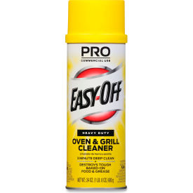United Stationers Supply RAC85261EA Professional EASY-OFF® Oven and Grill Cleaner, Unscented, 24 oz Aerosol Spray image.