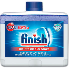 FINISH Dishwasher Cleaner, Fresh, 8.45 Oz. Bottle, 6/Carton