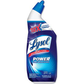 United Stationers Supply 19200-98012 Lysol Disinfectant Toilet Bowl Cleaner, Wintergreen, 24 oz. Bottle, 9/Case image.