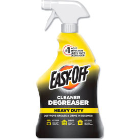 United Stationers Supply 62338-99624 EASY-OFF® Heavy Duty Cleaner Degreaser, 32 oz. Spray Bottle, 6 Bottles/Case image.