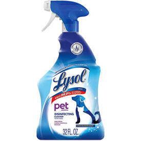 United Stationers Supply 19200-99653 Lysol® Pet Solutions Disinfecting Cleaner, Citrus Blossom, 32 oz. Capacity Bottle, Pack of 9 image.