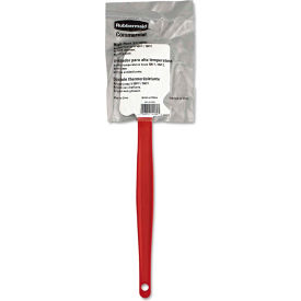 Rubbermaid Commercial Products RCP 1963 RED Rubbermaid® Commercial High-Heat Cooks Scraper, 13 1/2", Red/White image.