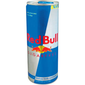 United Stationers Supply RBD122114 Red Bull® Sugar Free Energy Drink, 8.4 oz Can, Pack of 24 image.