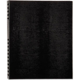 Dominion Blueline, Inc. A10300BLK NotePro® Plain-Ruled Hardcover Notebook, 11 x 8-1/2, 300 Pages, Black image.