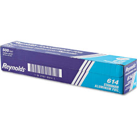 Reynolds Food Packaging REY 614 Reynolds Wrap® Standard Aluminum Foil Roll, 18" x 500 Ft., Silver image.