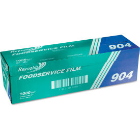 United Stationers Supply 904 Reynolds Wrap® PVC Film Roll w/ Cutter Box, 1000L x 18"W, Clear image.