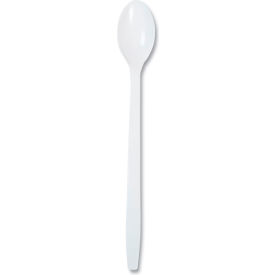Mediumweight Soda Spoons, Polypropylene, White, 1000/Carton view 2