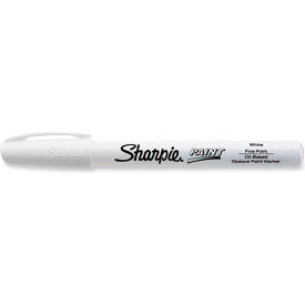 Sharpie® Permanent Paint Marker Fine Bullet Tip White Ink