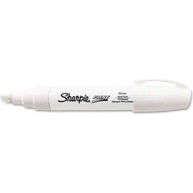 Sandford Ink Corporation 35568 Sharpie® Paint Marker, Wide Point, White image.