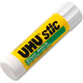 United Stationers Supply 99648 UHU® Stic Permanent Clear Application Glue Stick, .29 oz image.