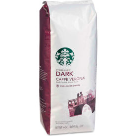 Starbucks Coffee Company 11017871 Starbucks® Whole Bean Coffee, Caffe Verona, 1 lb Bag image.