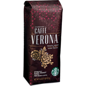 United Stationers Supply 12413966 Starbucks® Coffee, Caffe Verona®, 1 lb, Pack of 6 image.