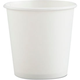 United Stationers Supply 374W-2050 Dart® Polycoated Paper Hot Drink Cups, 4 oz, White, Pack of 1000 image.