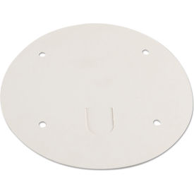 United Stationers Supply 3VT19S-02050 Dart® Paper Tab Lids For 53 oz Buckets, White, Pack of 600 image.