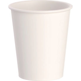 Thermoguard Paper Hot Drink Cups, 12 oz. Cap, White Sustainable Forest Design, 600/Carton view 2