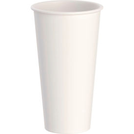 Thermoguard Paper Hot Drink Cups, 20 oz. Cap, White Sustainable Forest Design, 600/Carton view 2