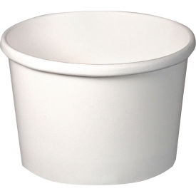 United Stationers Supply HS4085-2050 Dart® Flexstyle® Double Poly Paper Food Container, White, Pack of 500 image.