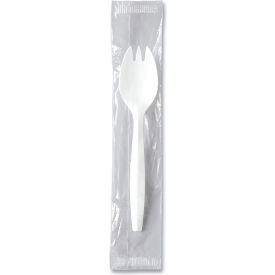 Regal Mediumweight Individually Wrapped Sporks, Polypropylene, White, 1000/Carton view 2