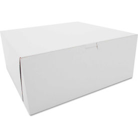 Bakery Boxes 12"" x 12"" x 5"" White - 100 Pack