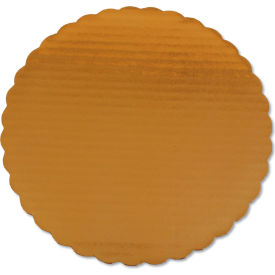 Single Wall Cake Pad, 10" Dia. x 1/8"H, Gold, 200/Carton view 2