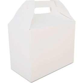 Carryout Barn Boxes, 10 lb. Cap., 8-7/8"L x 5"W x 6-3/4"H, White, 150/Carton view 2